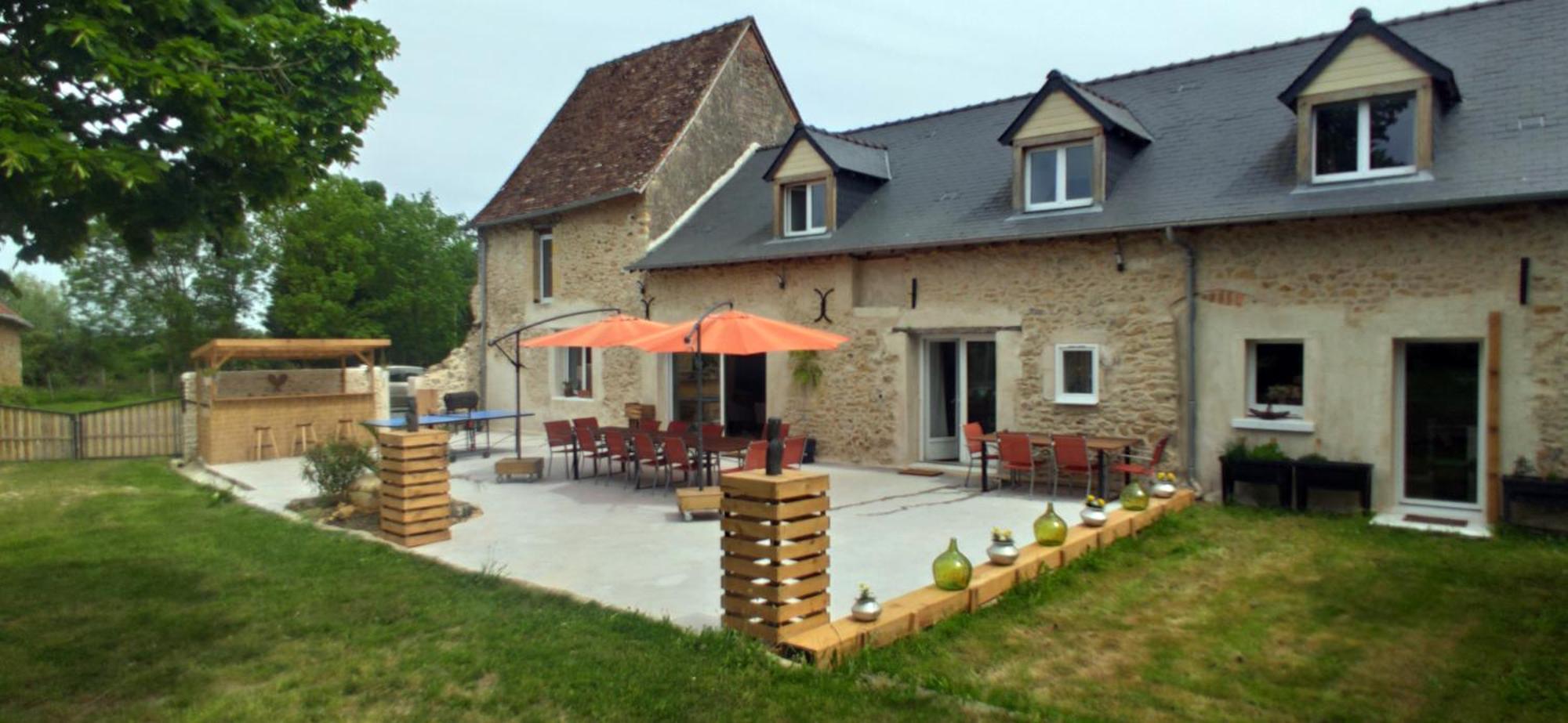 Gite Du Bois Richer 4 Etoiles Avec Piscine Fougere (Maine-et-Loire) Exterior foto