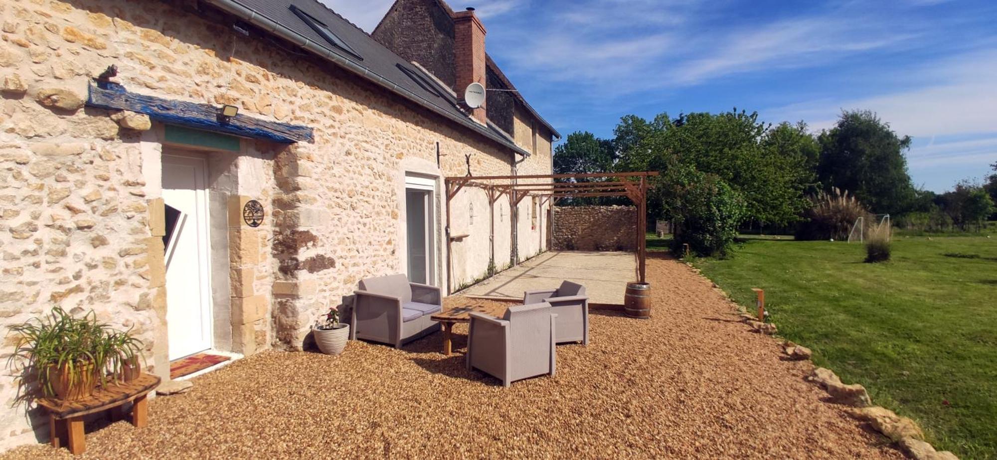 Gite Du Bois Richer 4 Etoiles Avec Piscine Fougere (Maine-et-Loire) Exterior foto